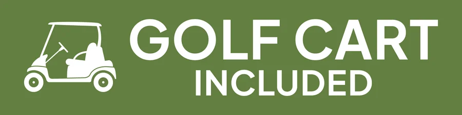 Golf Cart Included rider